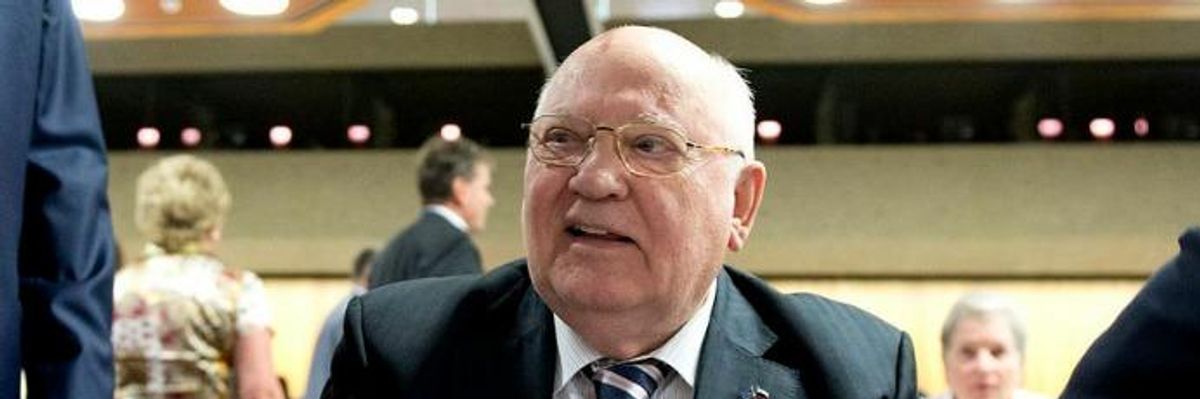 As Nuclear Powers Trade Threats, Gorbachev Calls on US and Russia to 'Return to Sanity'