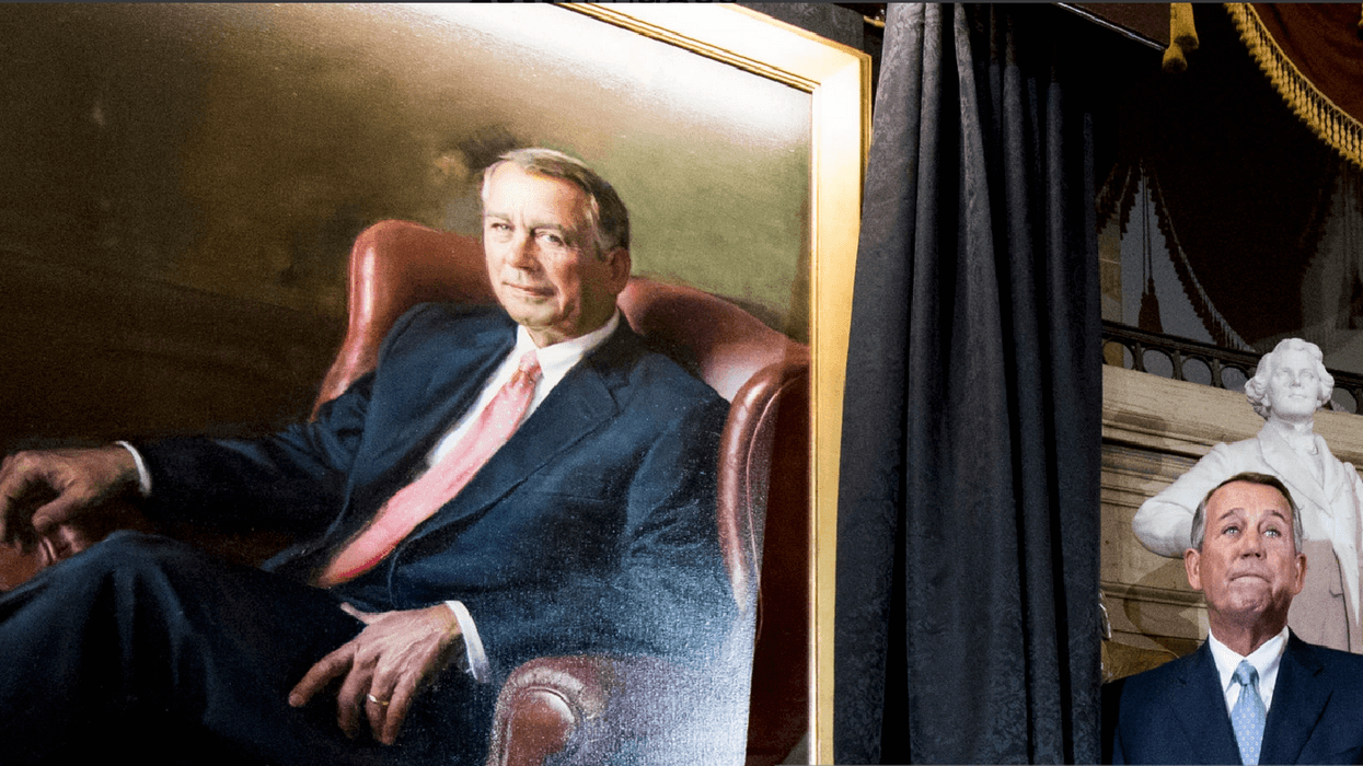 John Boehner: The Man of the House Never Did Man Up