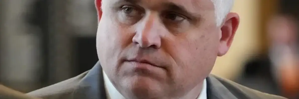 Former Texas state Rep. Bryan Slaton, a Republican