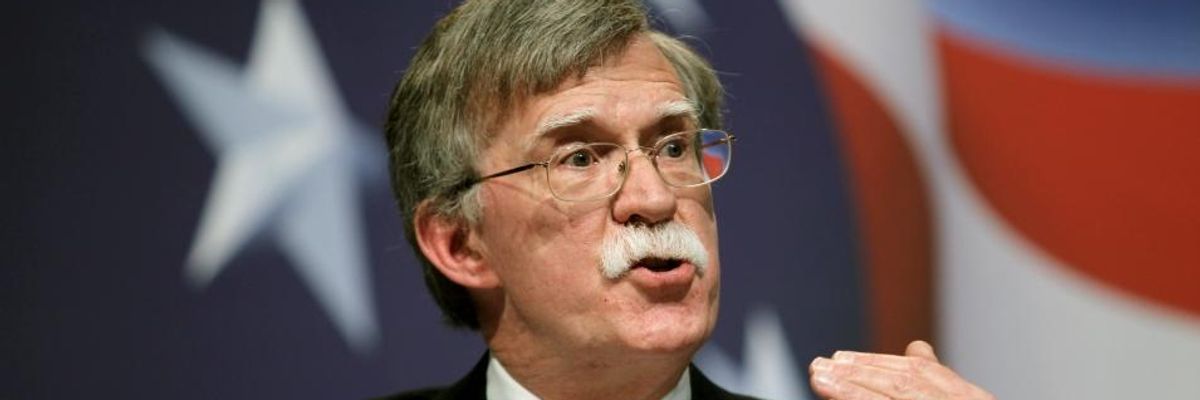 The John Bolton Threat to Trump's Middle East Policy