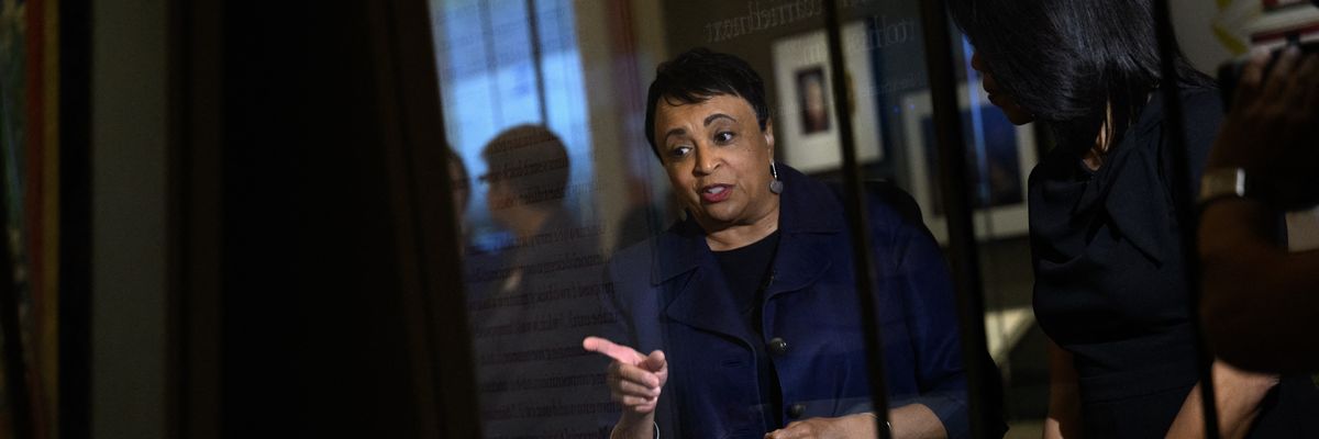 Former U.S. Librarian of Congress Carla Hayden
