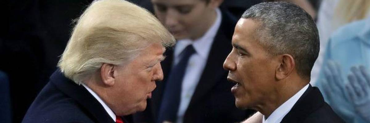 As Trump Carves Path of Destruction, Nader Asks Obama: Where Are You?