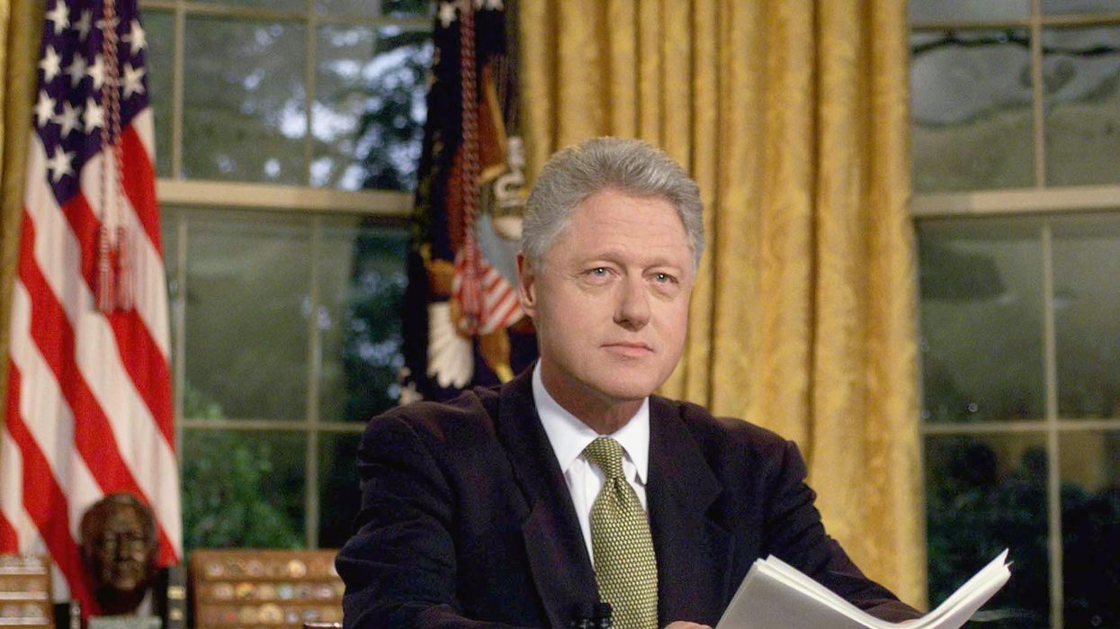 Former U.S. President Bill Clinton