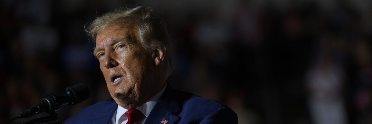 Former U.S. President Donald Trump