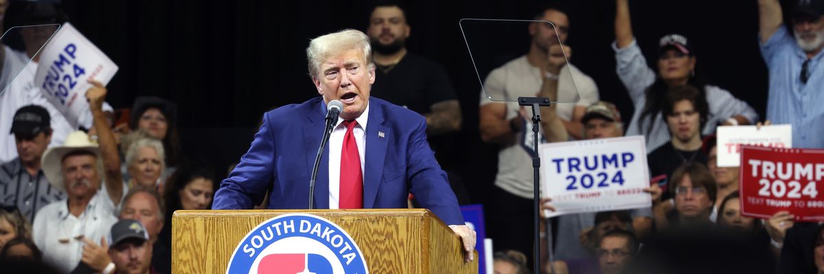 Former U.S. President Donald Trump