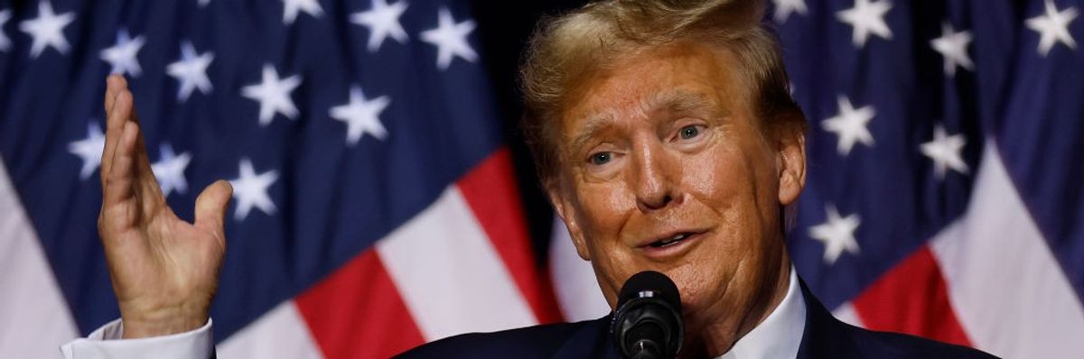 Former U.S. President Donald Trump