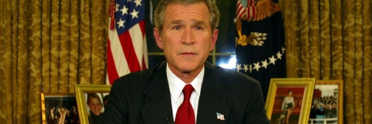 Don't Rehabilitate George W. Bush: Why the Enemy of Our Enemy Is Still a War Criminal