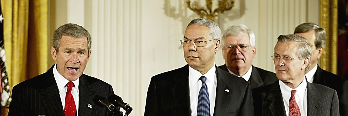 Former U.S. President George W. Bush