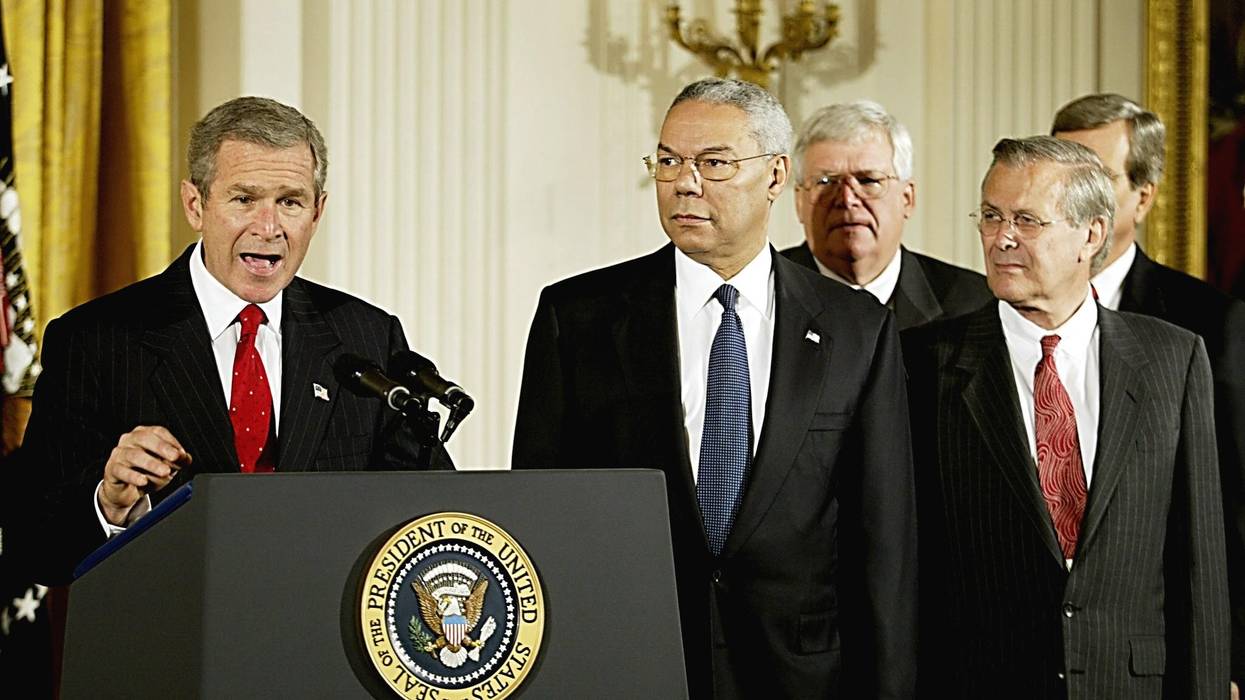 Former U.S. President George W. Bush