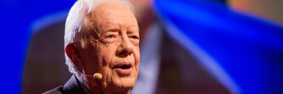 Jimmy Carter: Citizens United 'Gives Legal Bribery a Chance to Prevail'