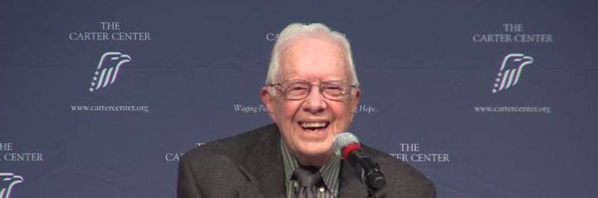 Jimmy Carter Speaks Out Against US 'Oligarchy' and Trump's Diplomatic Failures