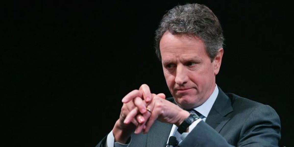 Tim Geithner After Long Career Bailing Out Big Banks, Obama Treasury Secretary Tim ...