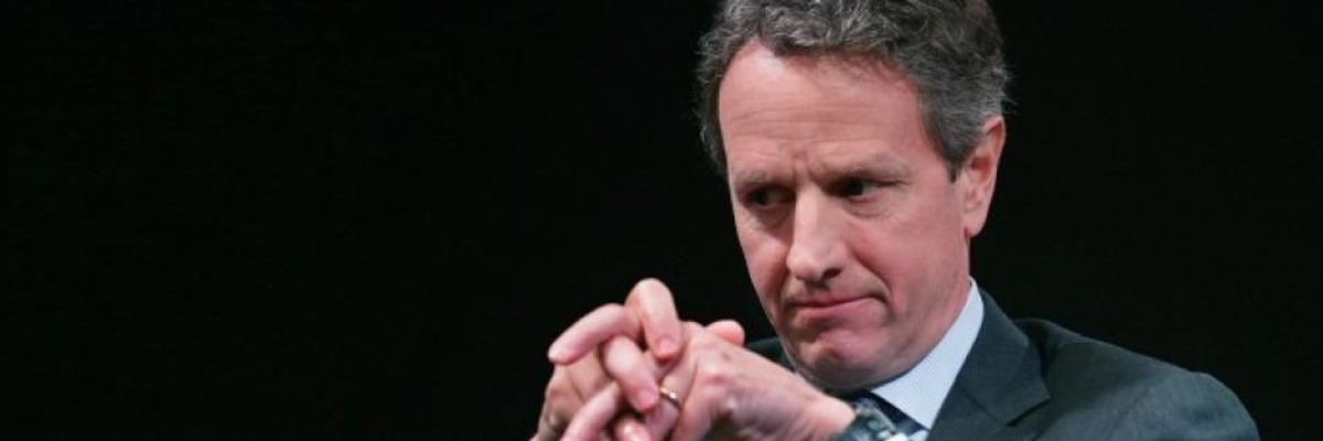 Geithner's Grift, Paydays, and Democratic Drift