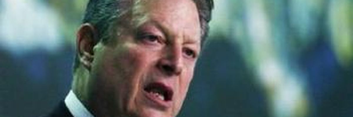 Al Gore Calls for Tougher Global Limit on CO2 Levels