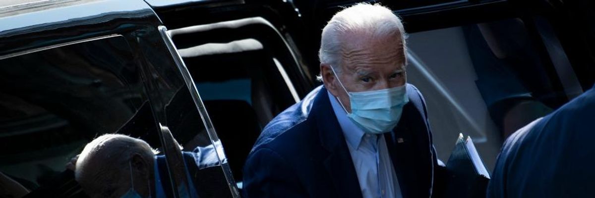 If Trump 'Still Has Covid, We Shouldn't Have a Debate,' Biden Says of Next Week's Town Hall Event