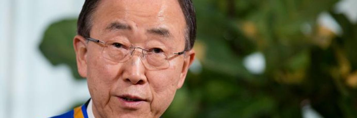 Former UN Chief Ban Ki-moon: US For-Profit Health System 'Politically and Morally Wrong'