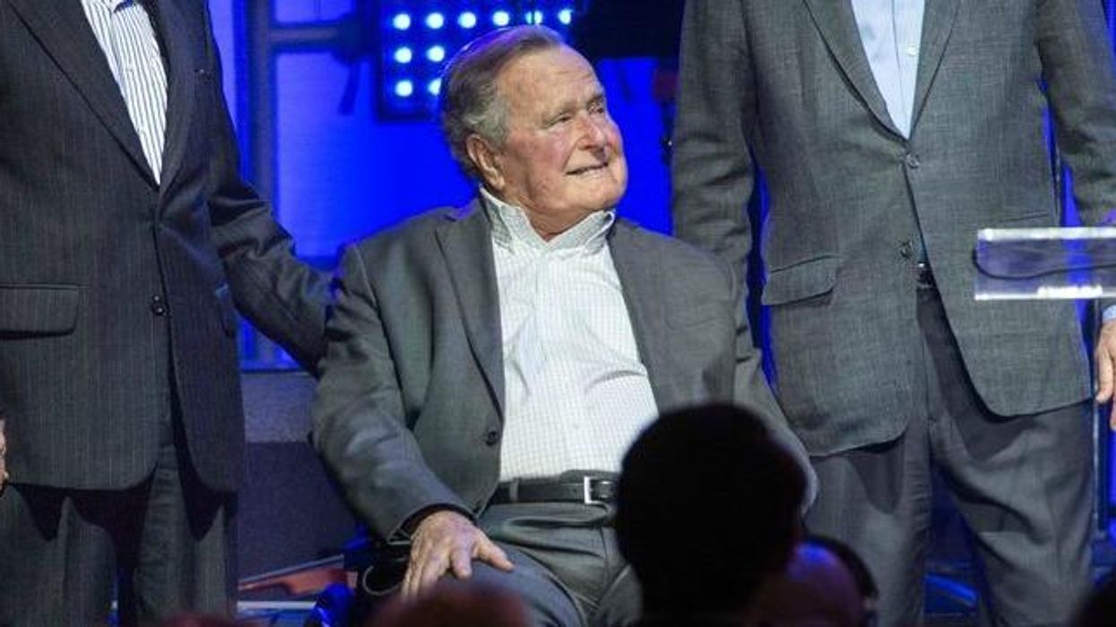 Media Make Excuses for Bush Sr.'s 'Cop-a-Feel' Assaults