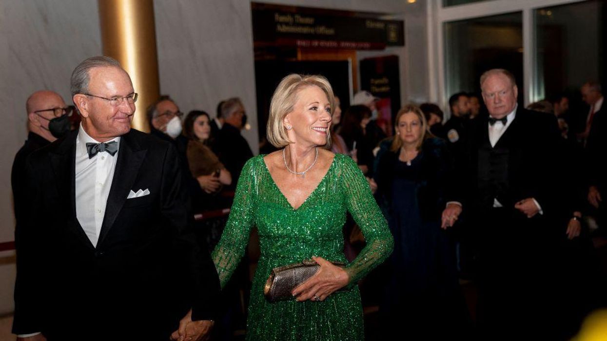 Former US Secretary of Education Betsy DeVos