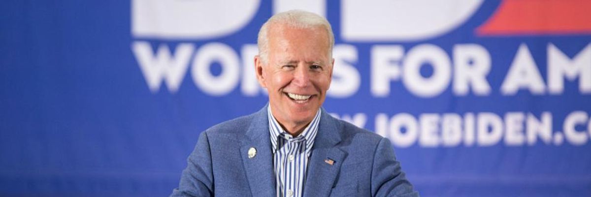 Biden Tells Donors and Lobbyists at Fundraiser That GOP Will 'Know Better' After Trump and Wall Street Bankers 'Are All Positive'