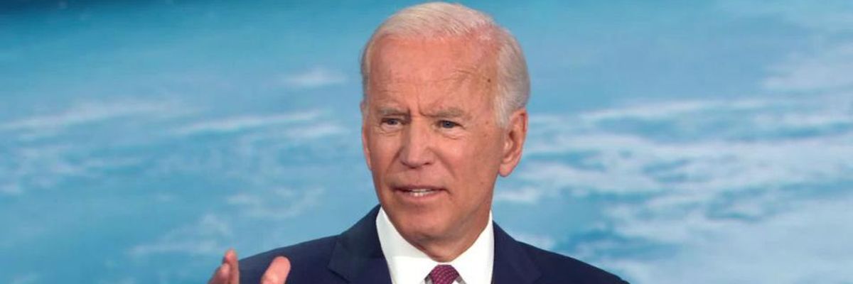 'That Corruption Needs to End': Biden Urged to Cancel Fundraiser With Fossil Fuel Executive Day After Climate Crisis Forum