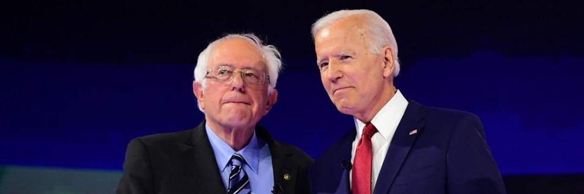 In Appeal to Progressives, Biden Praises 'Powerful' Movement Led by Sanders and Acknowledges He Must Earn Their Votes