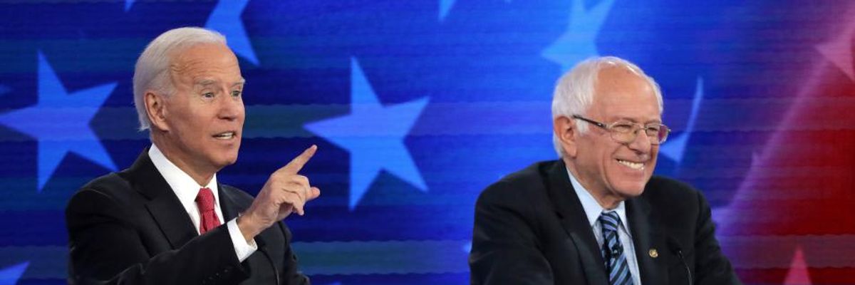 'We're Going to Win', Says Sanders, After New National Poll Shows Him Tied for Lead With Biden in 2020 Democratic Primary