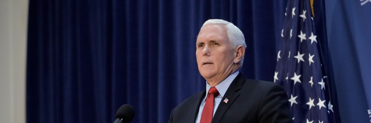 Former Vice President Mike Pence