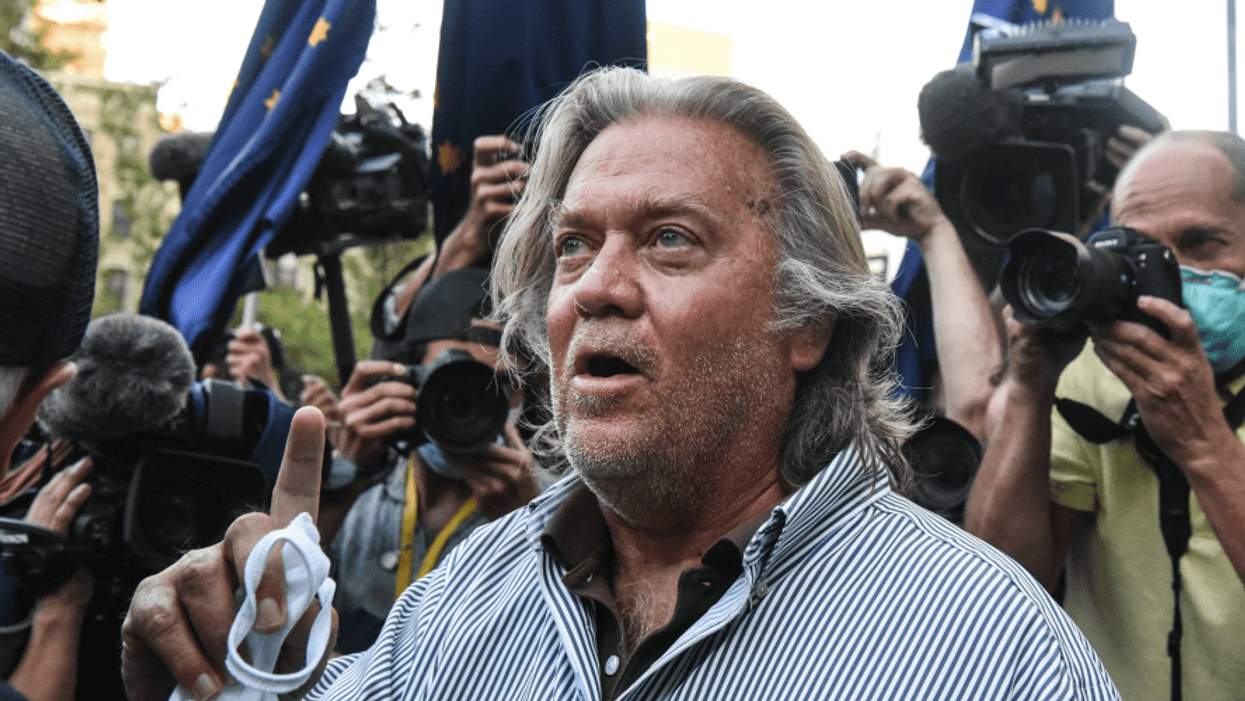 Former White House Chief Strategist Steve Bannon