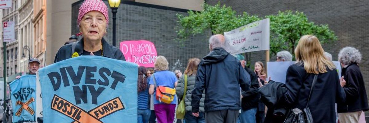 Major Victory as $226 Billion New York Pension Fund Announces Largest Fossil Fuel Divestment of Its Kind