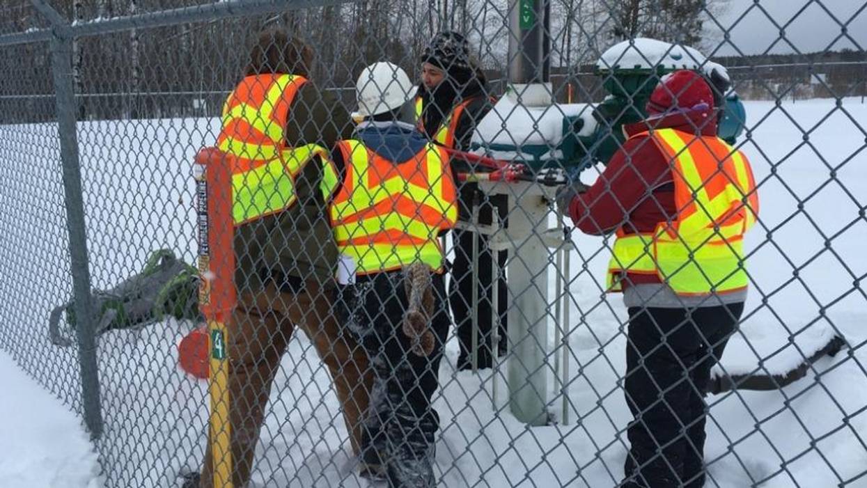 Calling for 'Unprecedented and Urgent Action' to Solve Climate Crisis, Four Organizers Shut Off Valves at Enbridge Lines 3 and 4