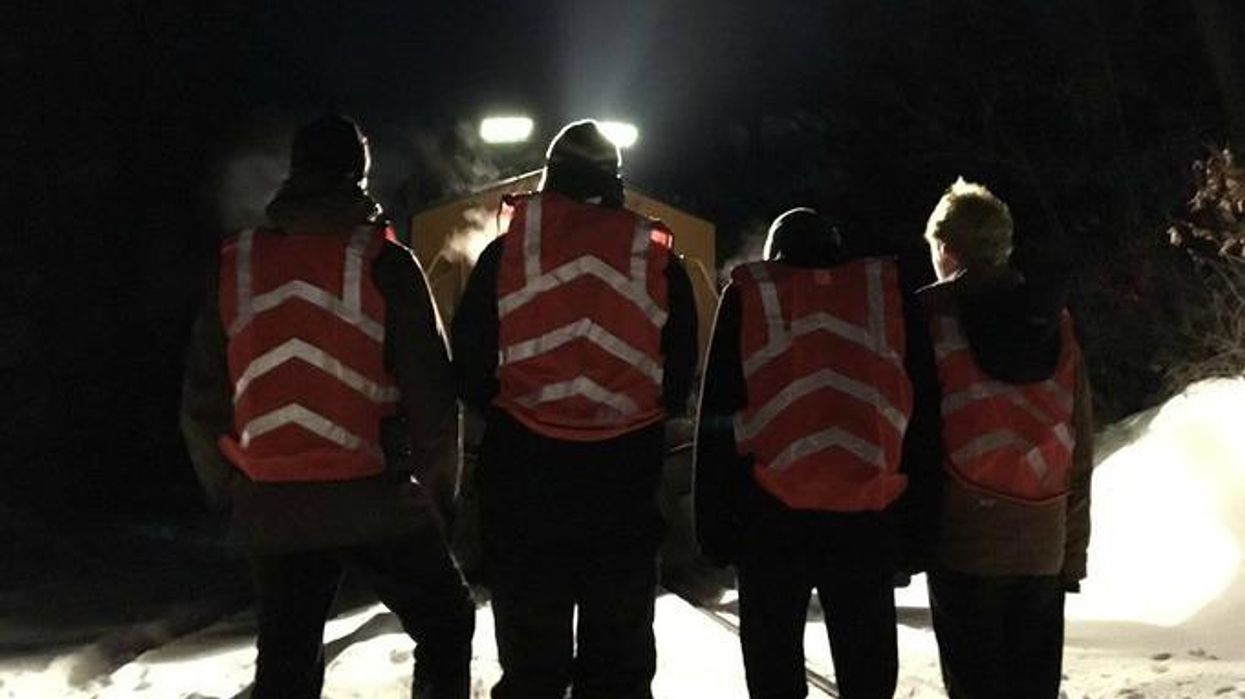 Blocking Trains and Removing Coal, Climate Activists Fight to Close One of New England's Largest Power Plants