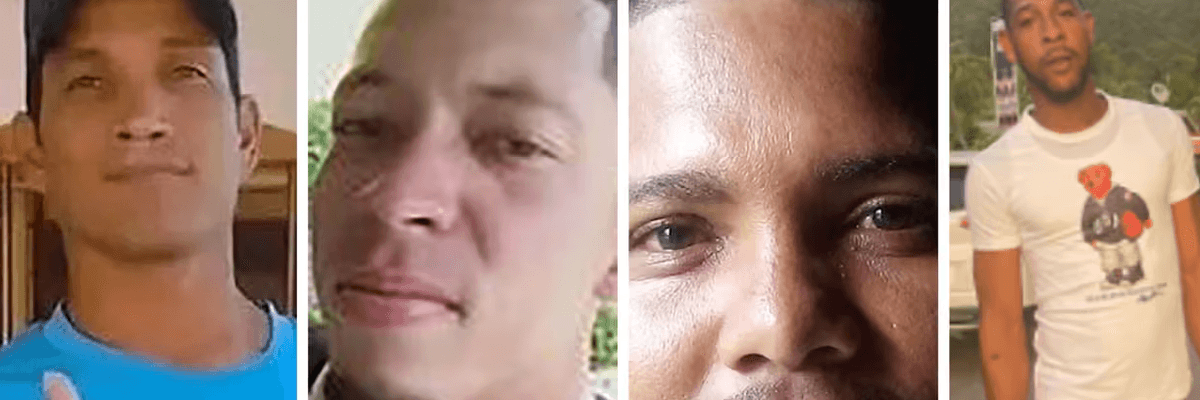 Four victims of the Trump administration's boat bombings