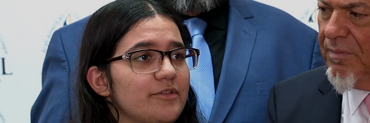 Fourteen-year-old Danielle Khalaf