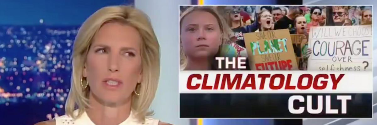 Fox News Pundits and Trump Condemned for Attacks Spewed at Teenage Climate Leader Greta Thunberg