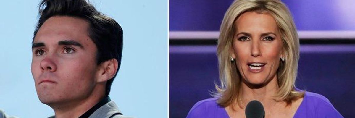 Shooting Survivor David Hogg Starts 'Boycott Ingraham' Campaign to Counter Attack of Right-Wing Snowflakes