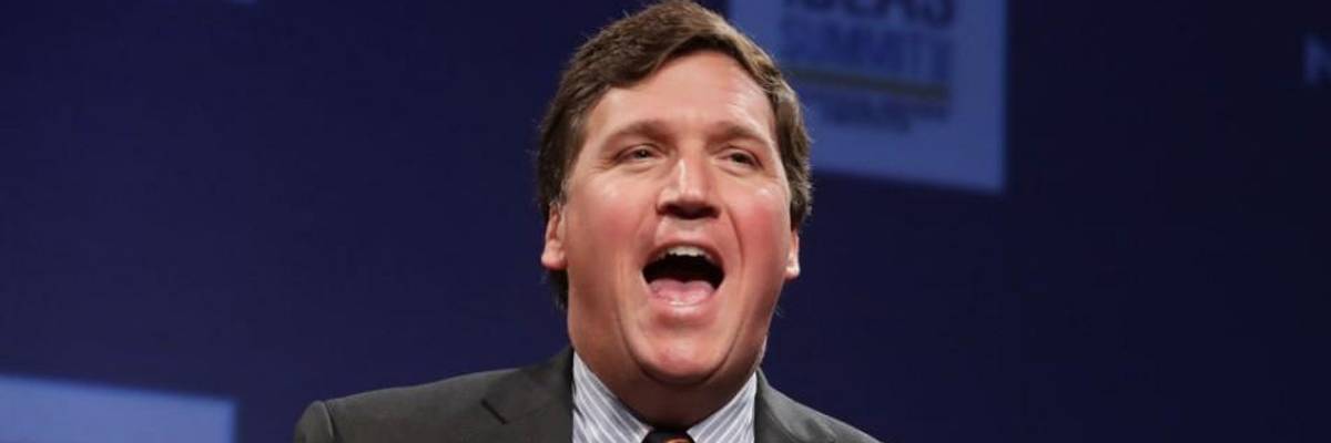 Fox News host Tucker Carlson discusses 'Populism and the Right' during the National Review Institute's Ideas Summit at the Mandarin Oriental Hotel March 29, 2019 in Washington, DC.