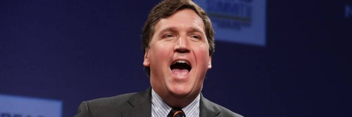 Fox News host Tucker Carlson discusses 'Populism and the Right' during the National Review Institute's Ideas Summit at the Mandarin Oriental Hotel March 29, 2019 in Washington, DC.