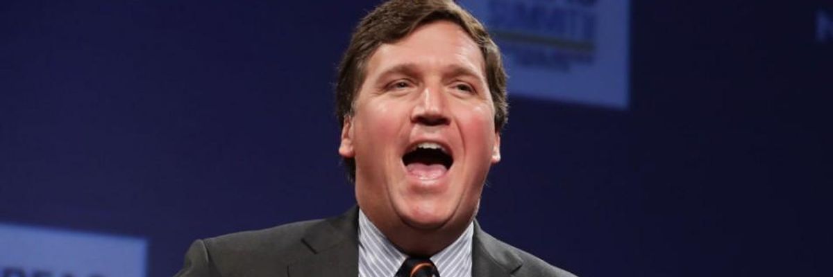 Fox News host Tucker Carlson discusses 'Populism and the Right' during the National Review Institute's Ideas Summit at the Mandarin Oriental Hotel March 29, 2019 in Washington, DC.