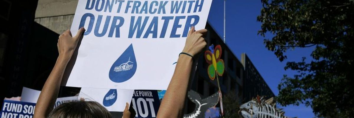 Confirming Fears, Scientists Detect Fracking Chemicals in Drinking Water