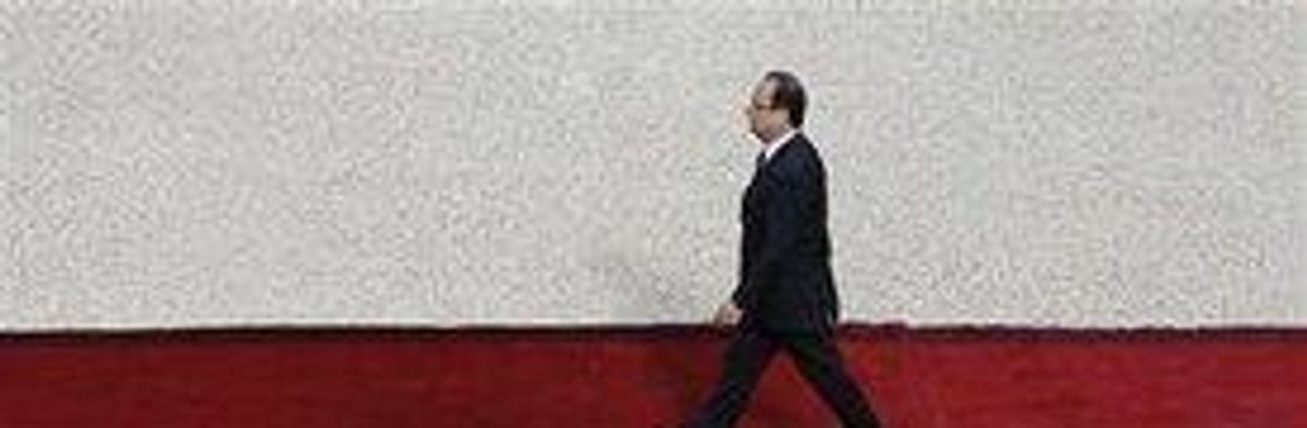 France's Socialist President Francois Hollande Sworn In