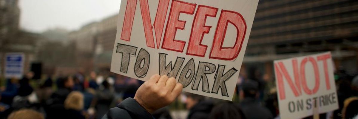 Demanding Trump and McConnell #StopTheShutdown, Dozens of Unions to Rally for Struggling Federal Workers