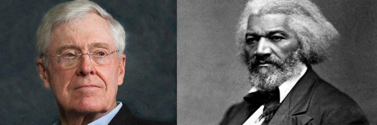 Koch Kumbaya: The Billionaire Industrialists Appropriate Frederick Douglass, Pledge to "Do Right"