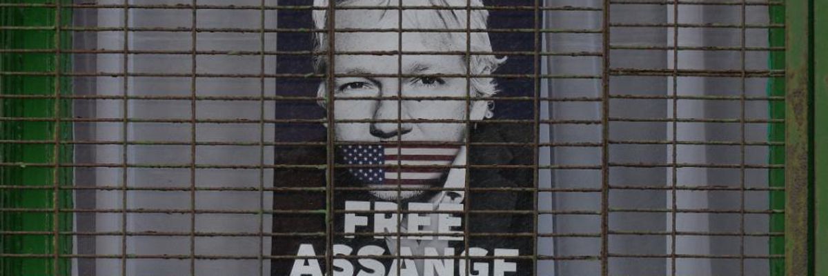Marking Two Years Since Assange's Arrest, Press Freedom Advocates Demand Biden DOJ Drop All Charges