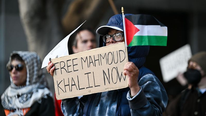 "Free Mahmoud Khalil Now"