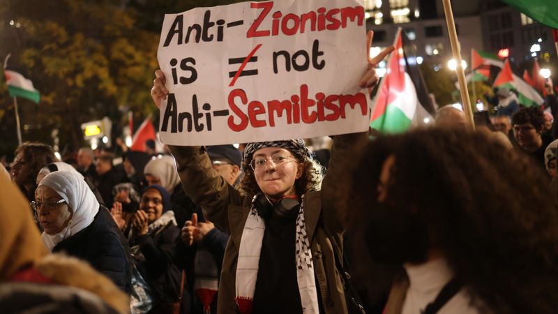 Freedom For Palestine Protest In Berlin