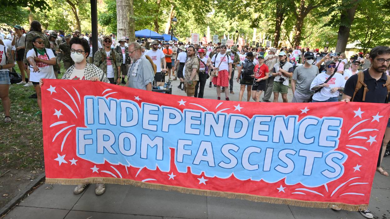 Freedom Over Fascism Vets March On Philly By Veterans Against Fascism