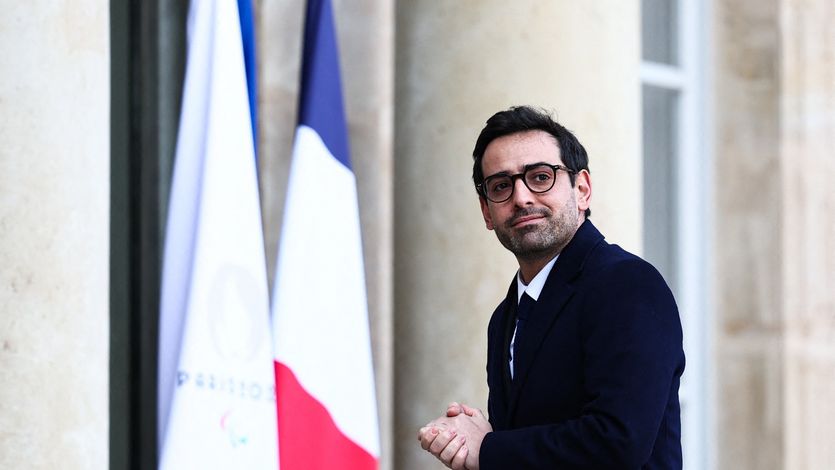 French Foreign Minister Stéphane Séjourné