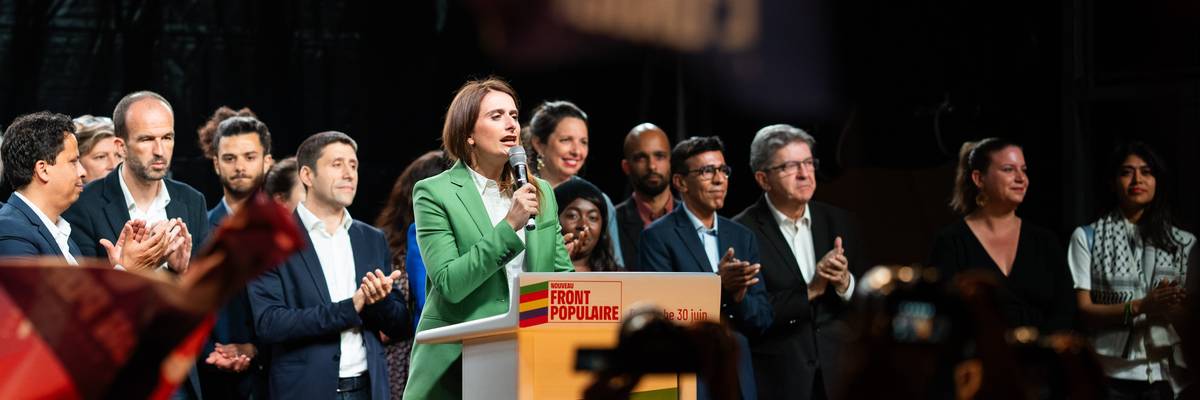 French Green Party leader Marine Tondelier