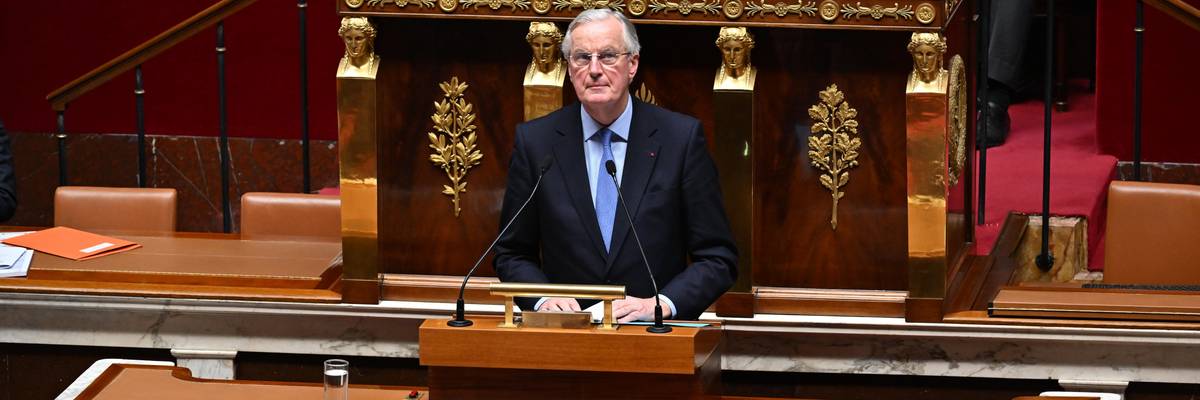 French Prime Minister Michel Barnier