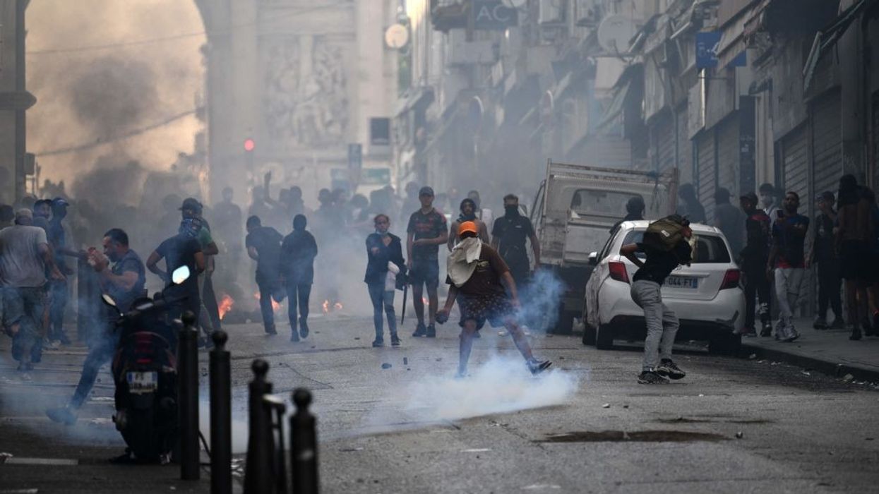 French protests.